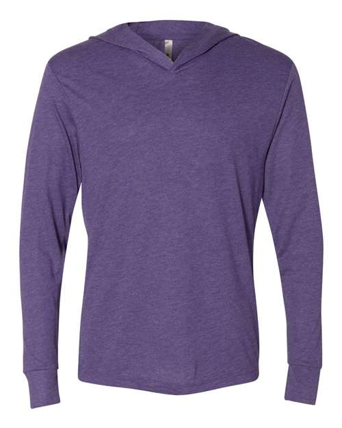 Triblend Hooded Long Sleeve Pullover | USA Decoration