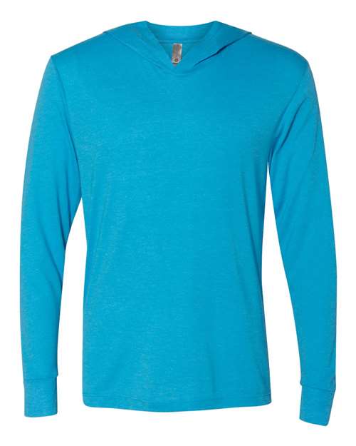 Triblend Hooded Long Sleeve Pullover | USA Decoration