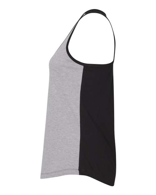 Women’s Ideal Colorblocked Racerback Tank | USA Decoration