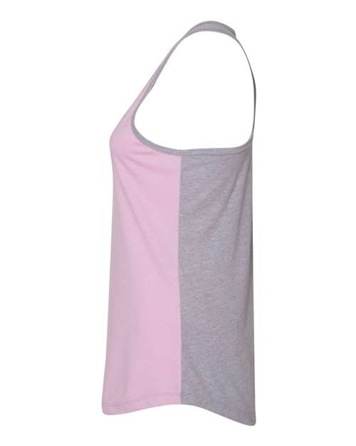 Women’s Ideal Colorblocked Racerback Tank | USA Decoration