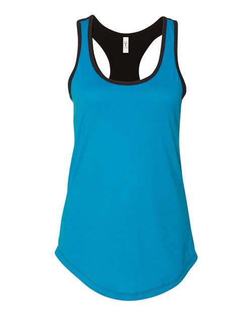Women’s Ideal Colorblocked Racerback Tank | USA Decoration