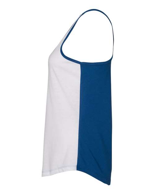 Women’s Ideal Colorblocked Racerback Tank | USA Decoration