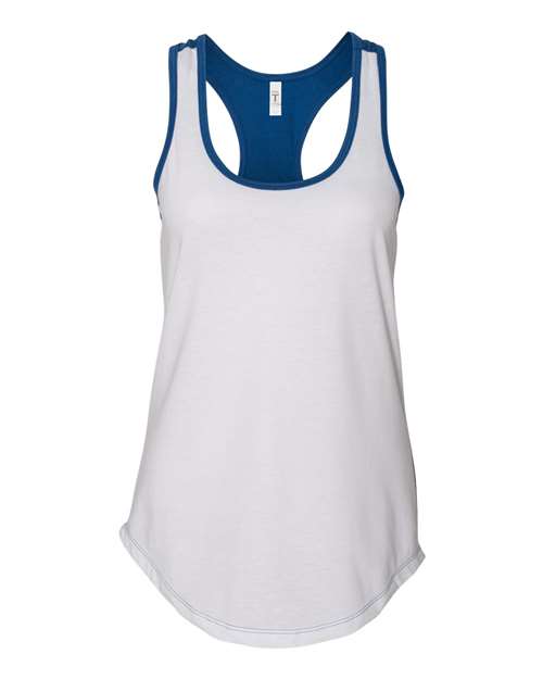 Women’s Ideal Colorblocked Racerback Tank | USA Decoration