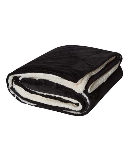 Oversized Mink Sherpa Blanket | USA Decoration