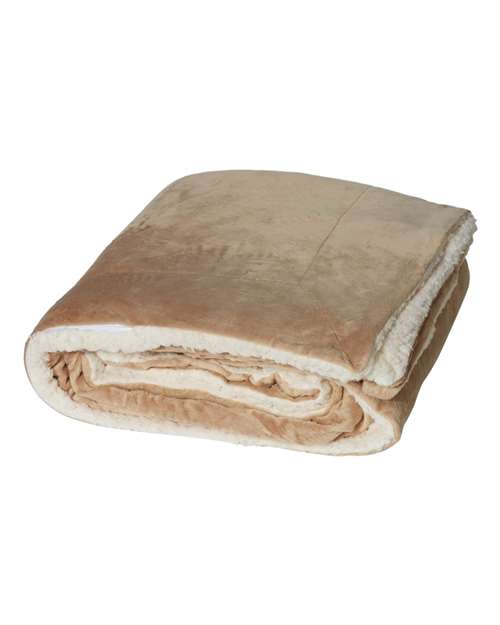 Oversized Mink Sherpa Blanket | USA Decoration