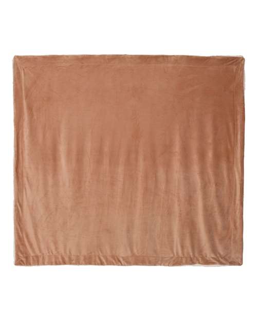Oversized Mink Sherpa Blanket | USA Decoration