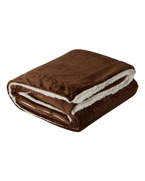 Oversized Mink Sherpa Blanket | USA Decoration