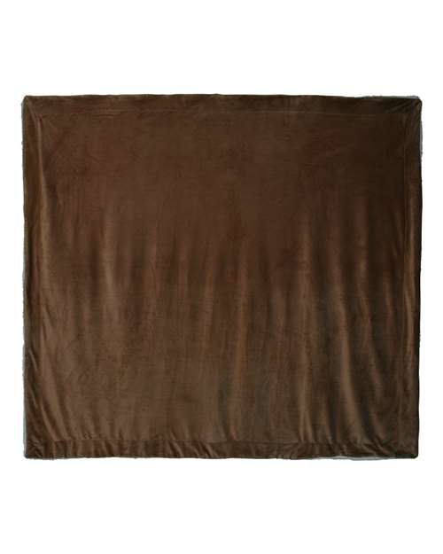 Oversized Mink Sherpa Blanket | USA Decoration
