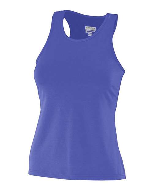 Women's Solid Racerback Tank Top | USA Decoration