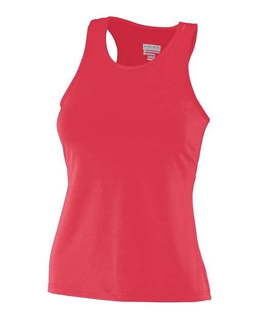 Women's Solid Racerback Tank Top | USA Decoration
