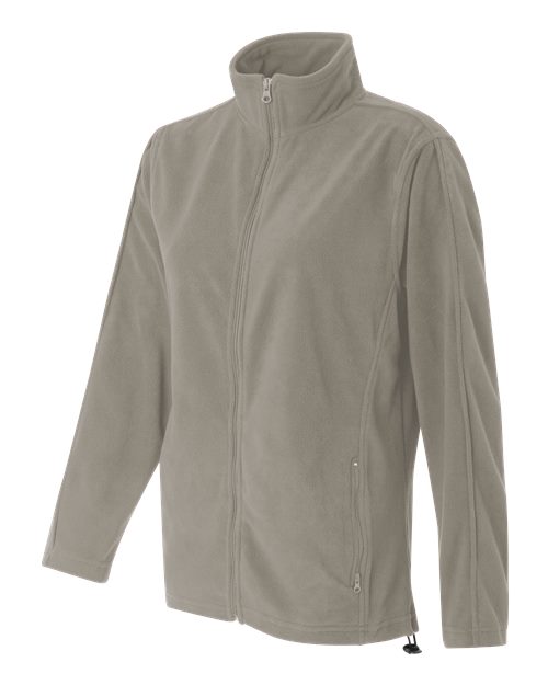 Women's Microfleece Full-Zip Jacket | USA Decoration