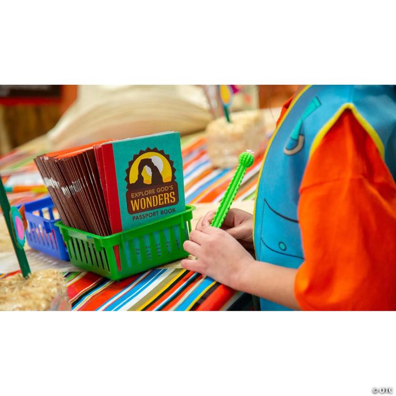 5 1/4" x 2 1/4" Classroom Small Square Bright Color Storage Baskets - 6 Pc.
