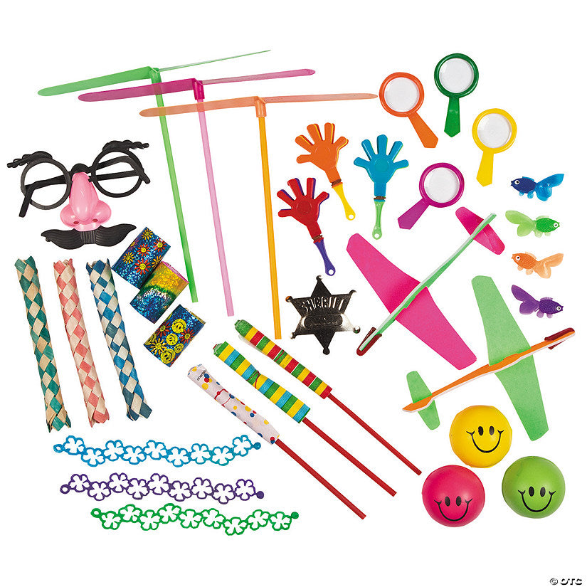 100 Piece(s): Bulk 100 Pc. Large Grab Bag Assortment | USA Decoration®