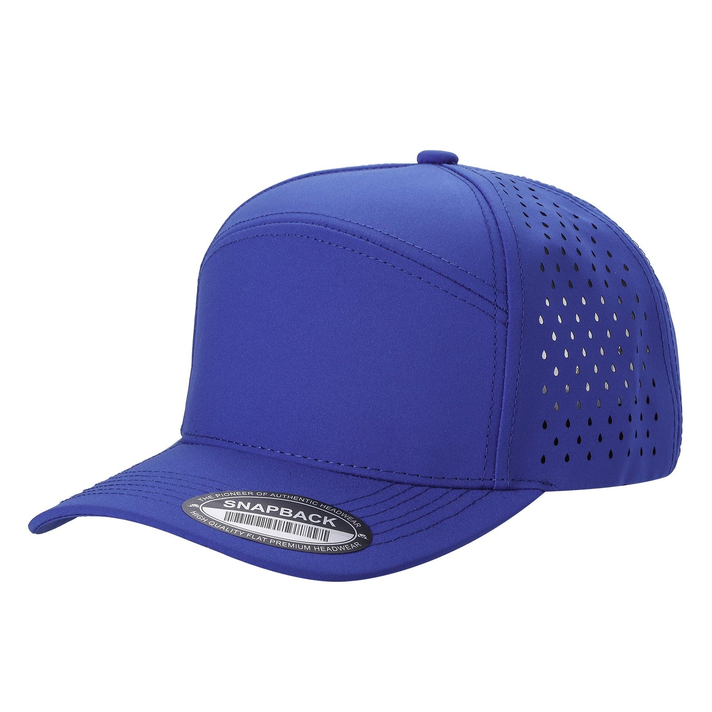 6-Panel Laser Vented Snapback Hat