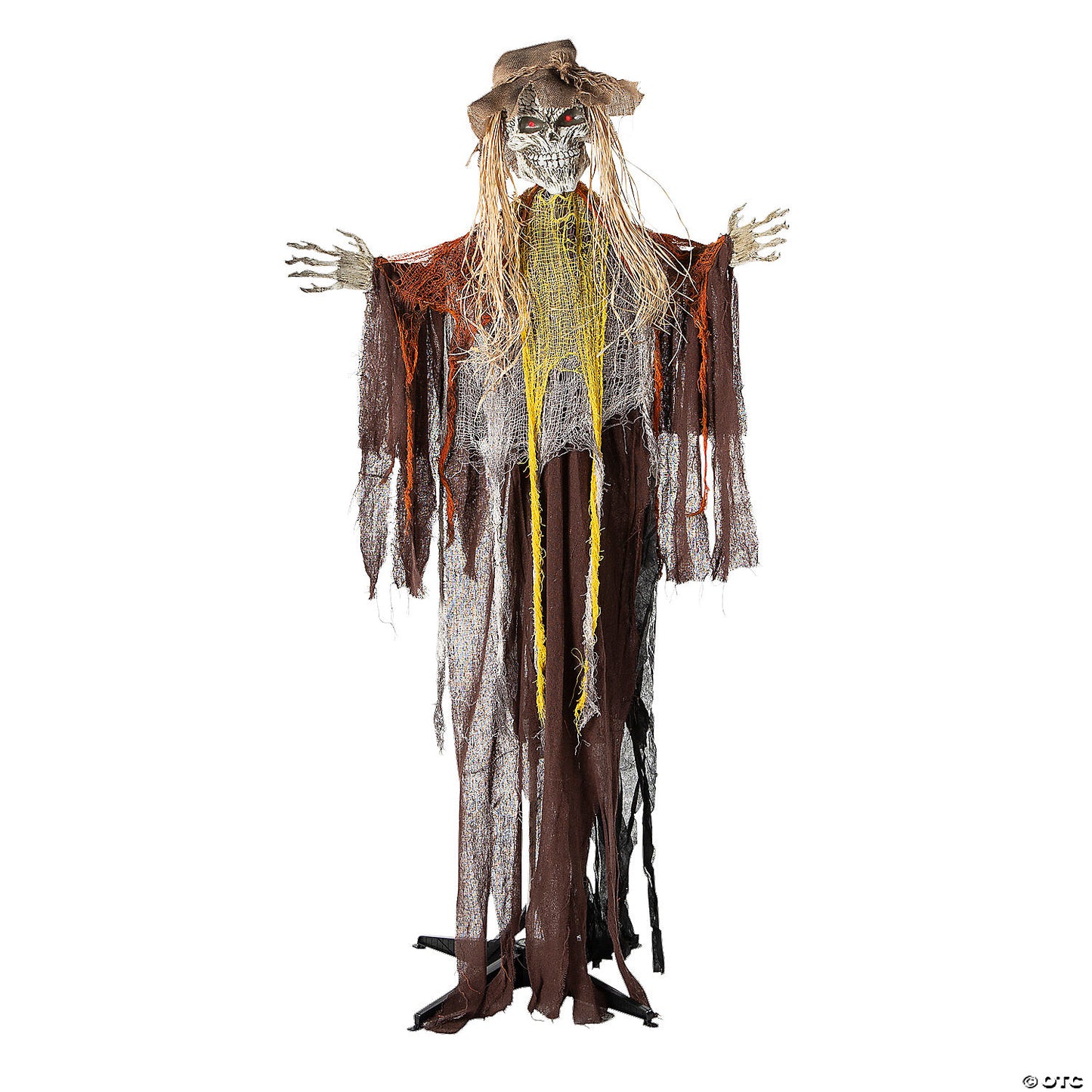 6 Ft. Standing Animated Skeletal Reaper Halloween Decoration | USA Decoration®