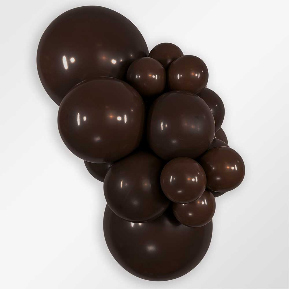 Latex Balloons 5 Inch Sempertex Deluxe Chocolate