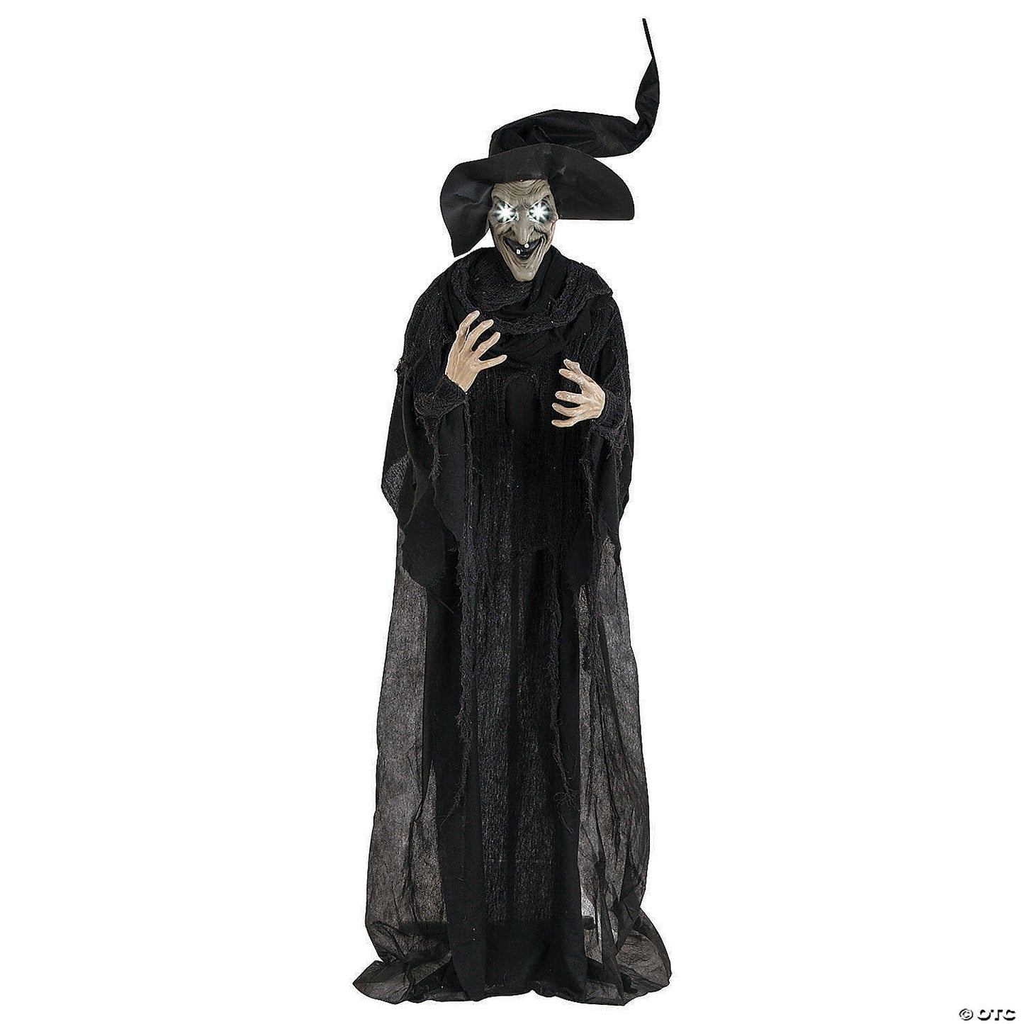 6' Light-Up Standing Witch Halloween Decoration | USA Decoration®
