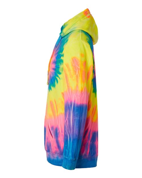 Multi-Color Spiral Tie-Dyed Hooded Sweatshirt | USA Decoration