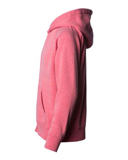 Youth Lightweight Special Blend Raglan Zip Hood | USA Decoration