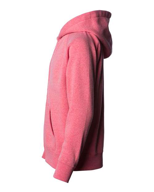 Toddler Lightweight Special Blend Raglan Zip Hood | USA Decoration