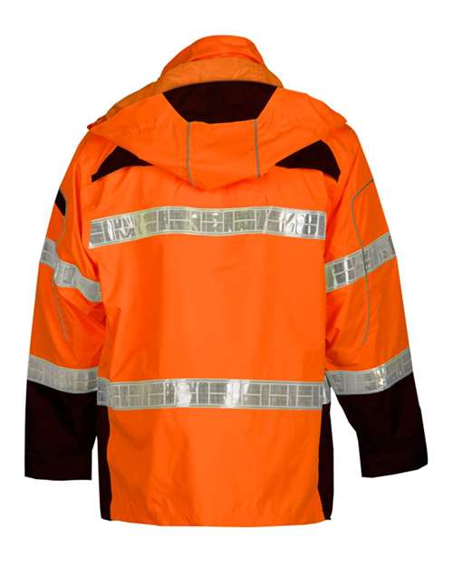 Premium Black Series Rainwear Jacket | USA Decoration