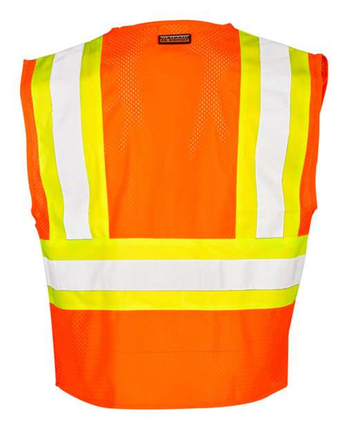 Contrasting Mesh Breakaway Vest | USA Decoration