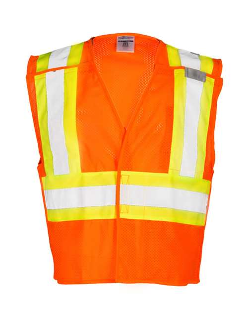 Contrasting Mesh Breakaway Vest | USA Decoration