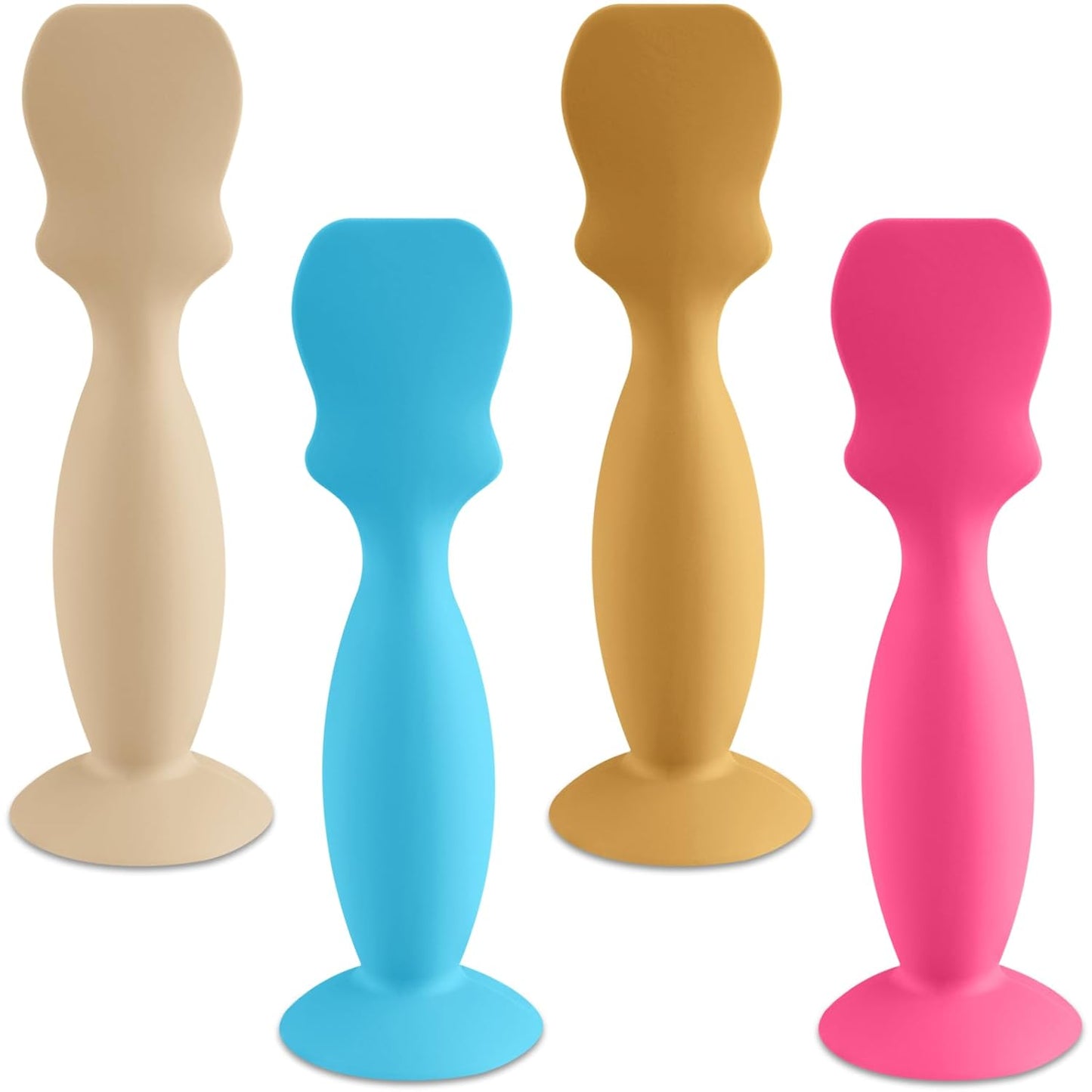 2 Pack Silicone Diaper Cream Brush and Spatula Applicators for Baby Care