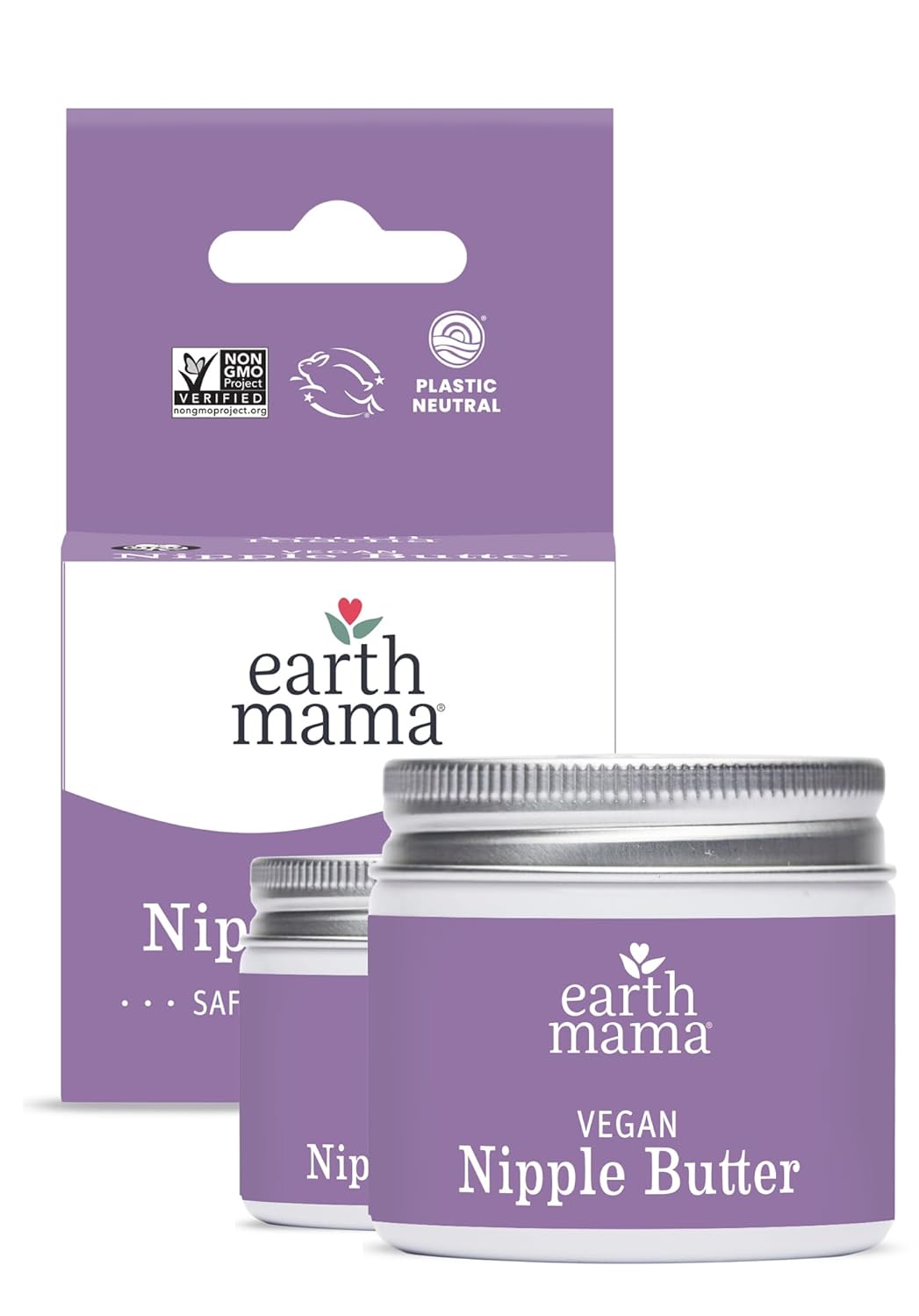 Organic Nipple Cream & Baby Diaper Balm Bundle Natural Skincare for Breastfeeding Moms and Babies