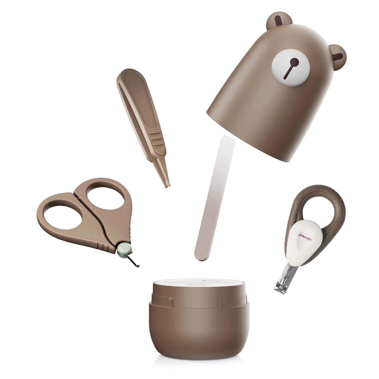 Baby Nail Clippers Set Safe Infant Nail Kit for New Parents Gift
