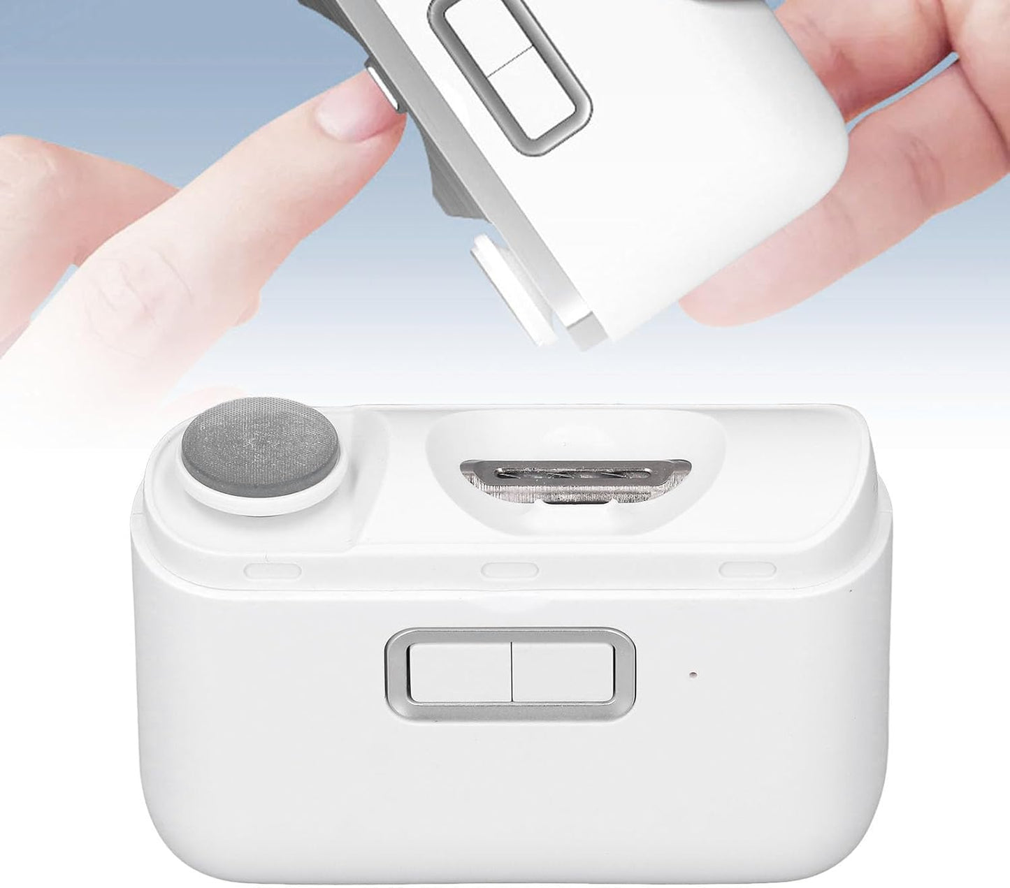 Automatic Nail Clipper 2 in 1 Electric Portable USB Rechargeable