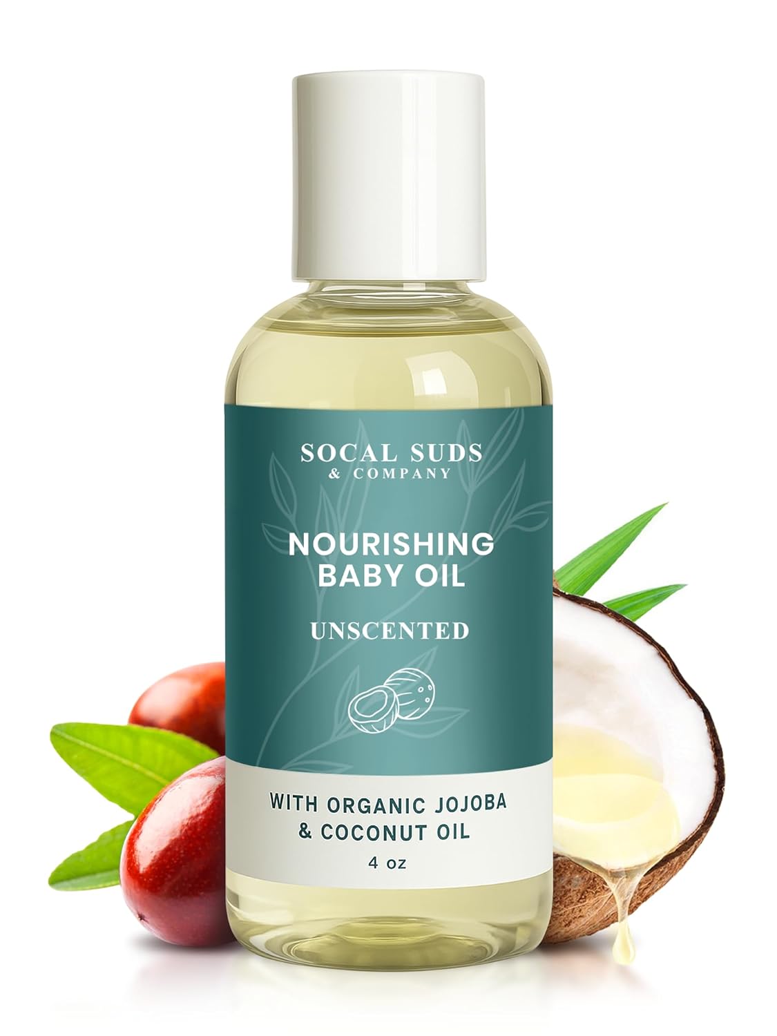Natural and Organic Baby Oil Gentle Moisturizing Newborn Essentials