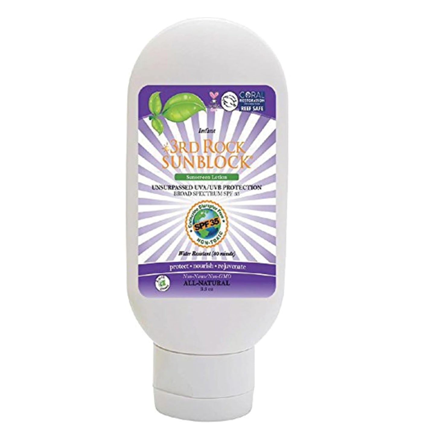 3rd Rock Kids Sunscreen – Natural Zinc, Safe & Toxin-Free