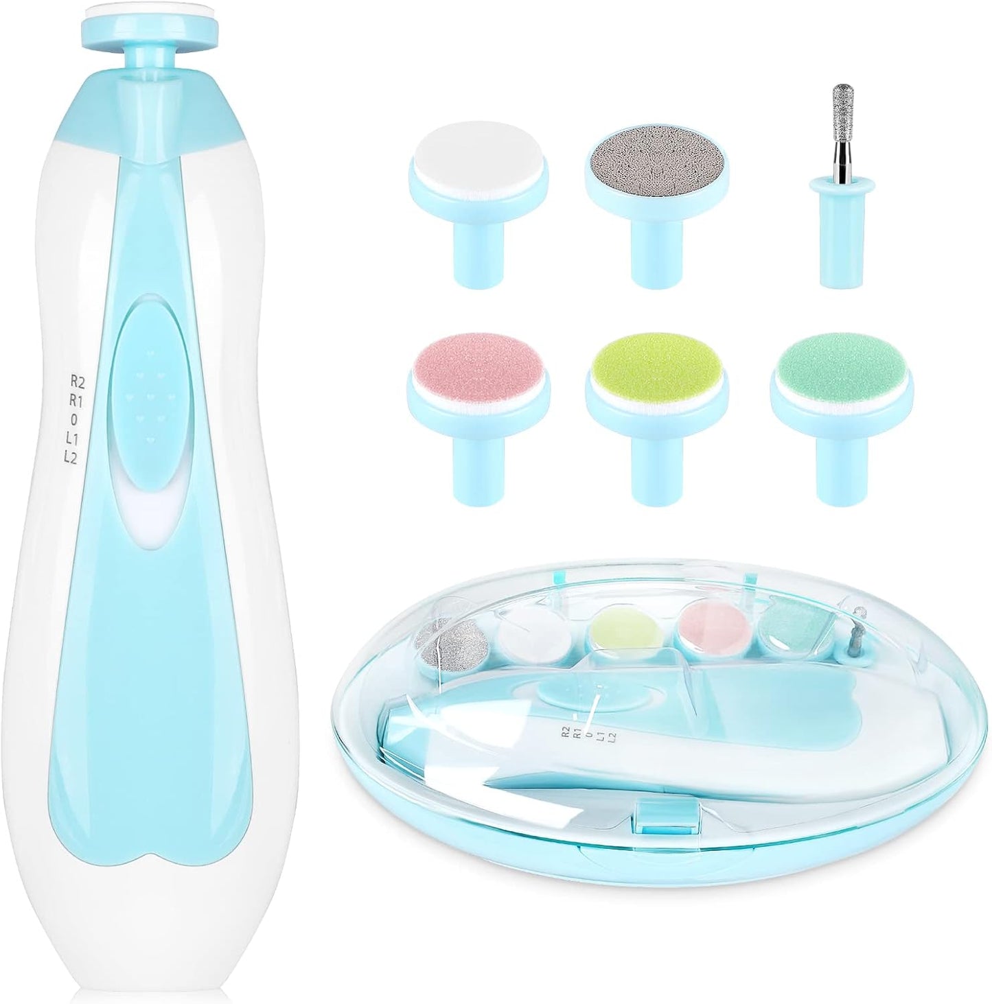 19-in-1 Baby Healthcare & Grooming Kit Newborn Nail, Nose & Hair Care Essentials (Pink)