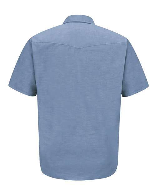 Deluxe Western Style Short Sleeve Shirt - Tall Sizes | USA Decoration