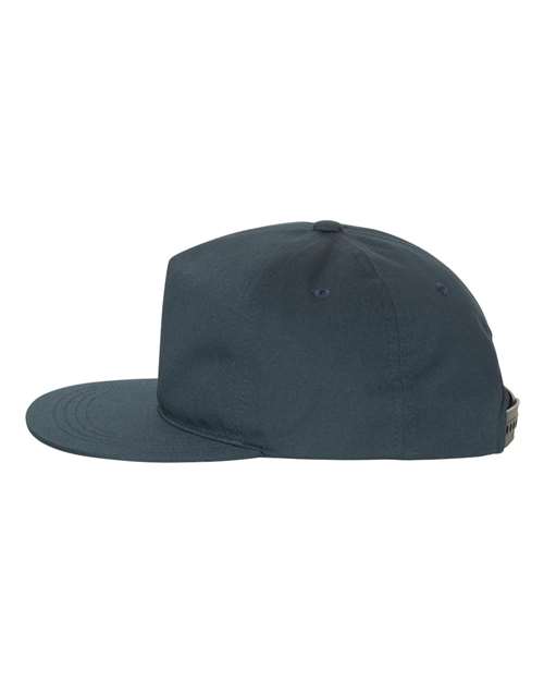 Lightly-Structured Five-Panel Snapback Cap | USA Decoration