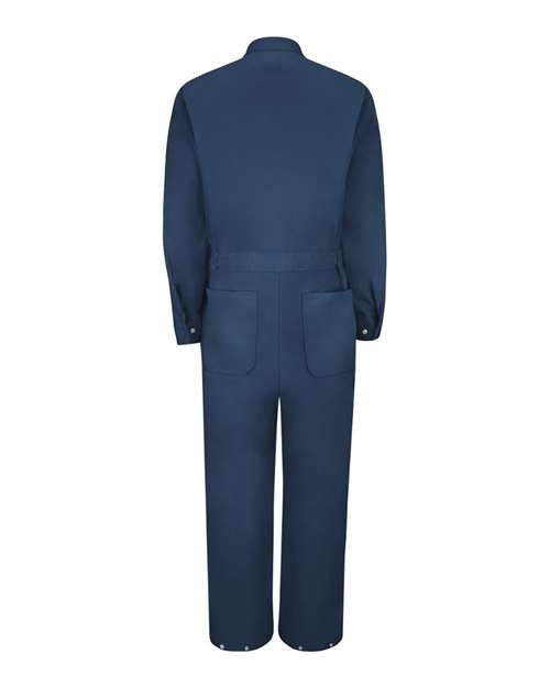 Zip-Front Cotton Coverall | USA Decoration
