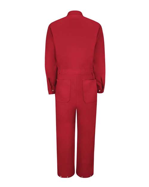 Zip-Front Cotton Coverall | USA Decoration