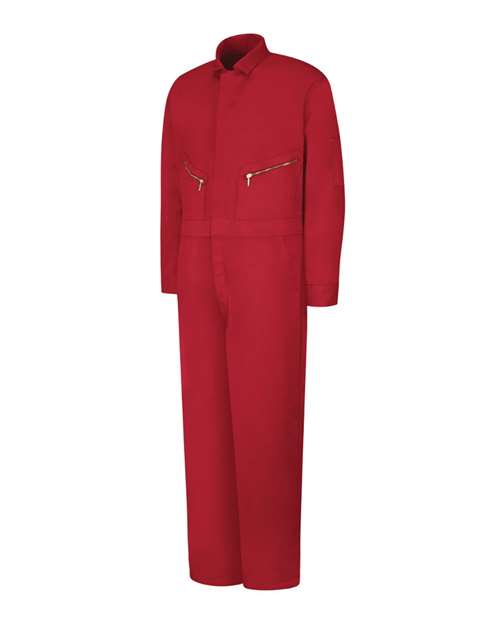 Zip-Front Cotton Coverall | USA Decoration