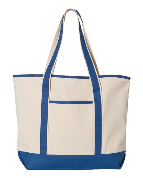 34.6L Large Canvas Deluxe Tote | USA Decoration