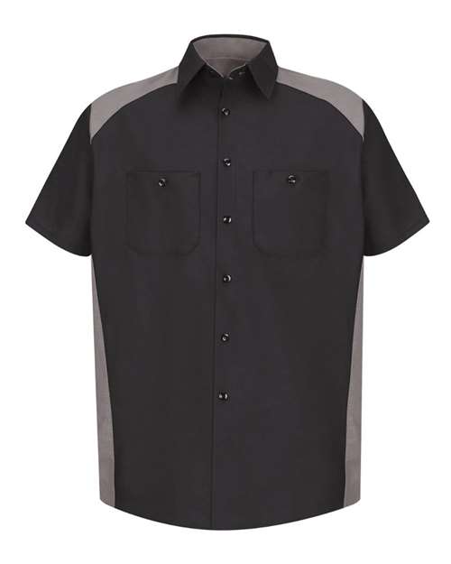 Short Sleeve Motorsports Shirt - Tall Sizes | USA Decoration