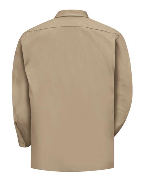 Utility Long Sleeve Work Shirt - Tall Sizes | USA Decoration