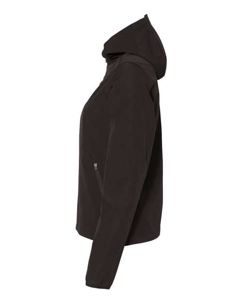 Women's Ascent Soft Shell Hooded Jacket | USA Decoration