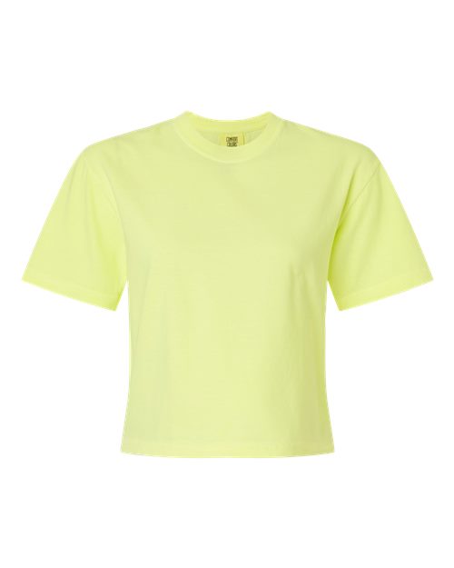 Women's Heavyweight Boxy T-Shirt | USA Decoration
