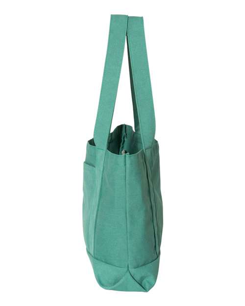Seaside Cotton Pigment Dyed Resort Tote | USA Decoration