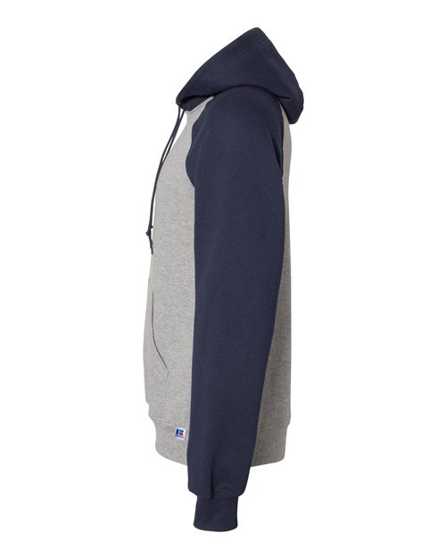 Dri Power® Colorblock Raglan Hooded Sweatshirt | USA Decoration