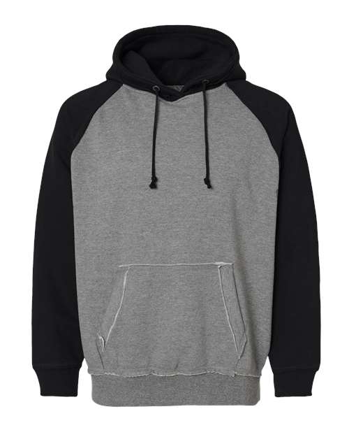 Vintage Heather Hooded Sweatshirt | USA Decoration