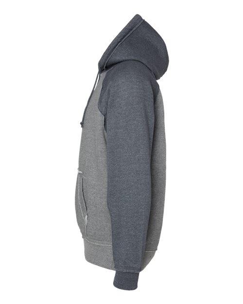Vintage Heather Hooded Sweatshirt | USA Decoration