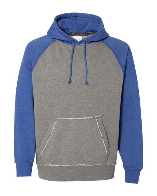 Vintage Heather Hooded Sweatshirt | USA Decoration