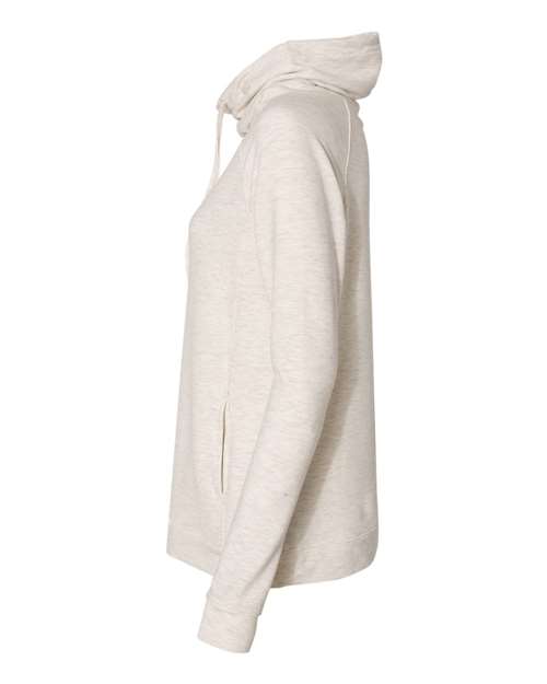 Women’s HeatLast™ Fleece Faux Cashmere Funnel Neck Sweatshirt | USA Decoration